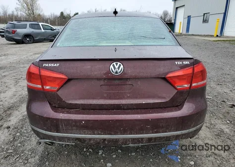 2013 Volkswagen Passat Sel from USA, damaged, VIN 1VWCN7A37DC021476